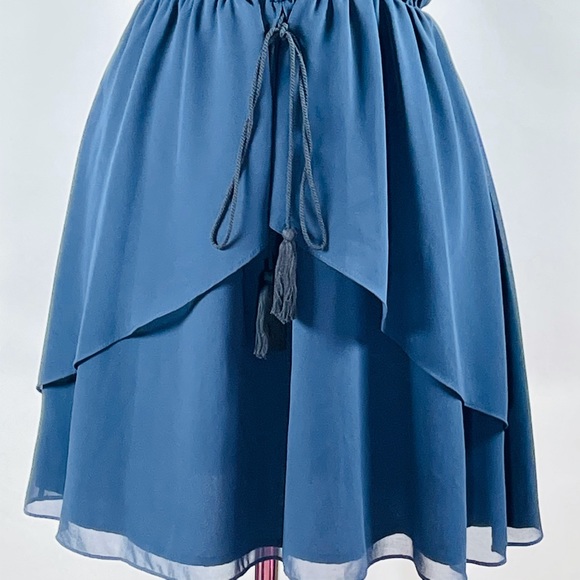 BCBG GENERAL Navy Blue Sleeveless Dress - Picture 7 of 9